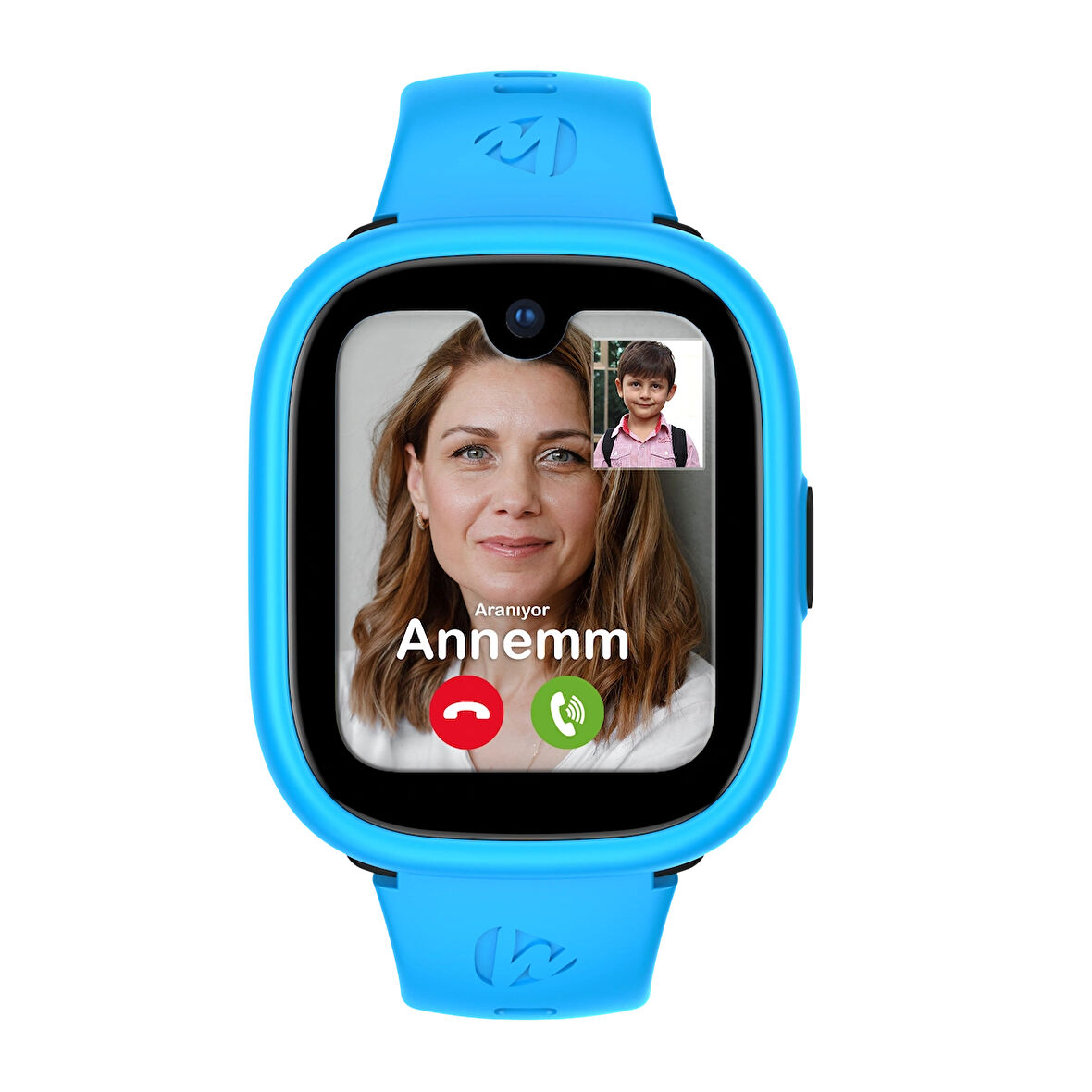 Wiky Watch 5 Plus Çocuk Akıllı Saat - Görüntülü Arama, Gps, Sos, Sağlık Takibi, Güvenli Alan Mavi