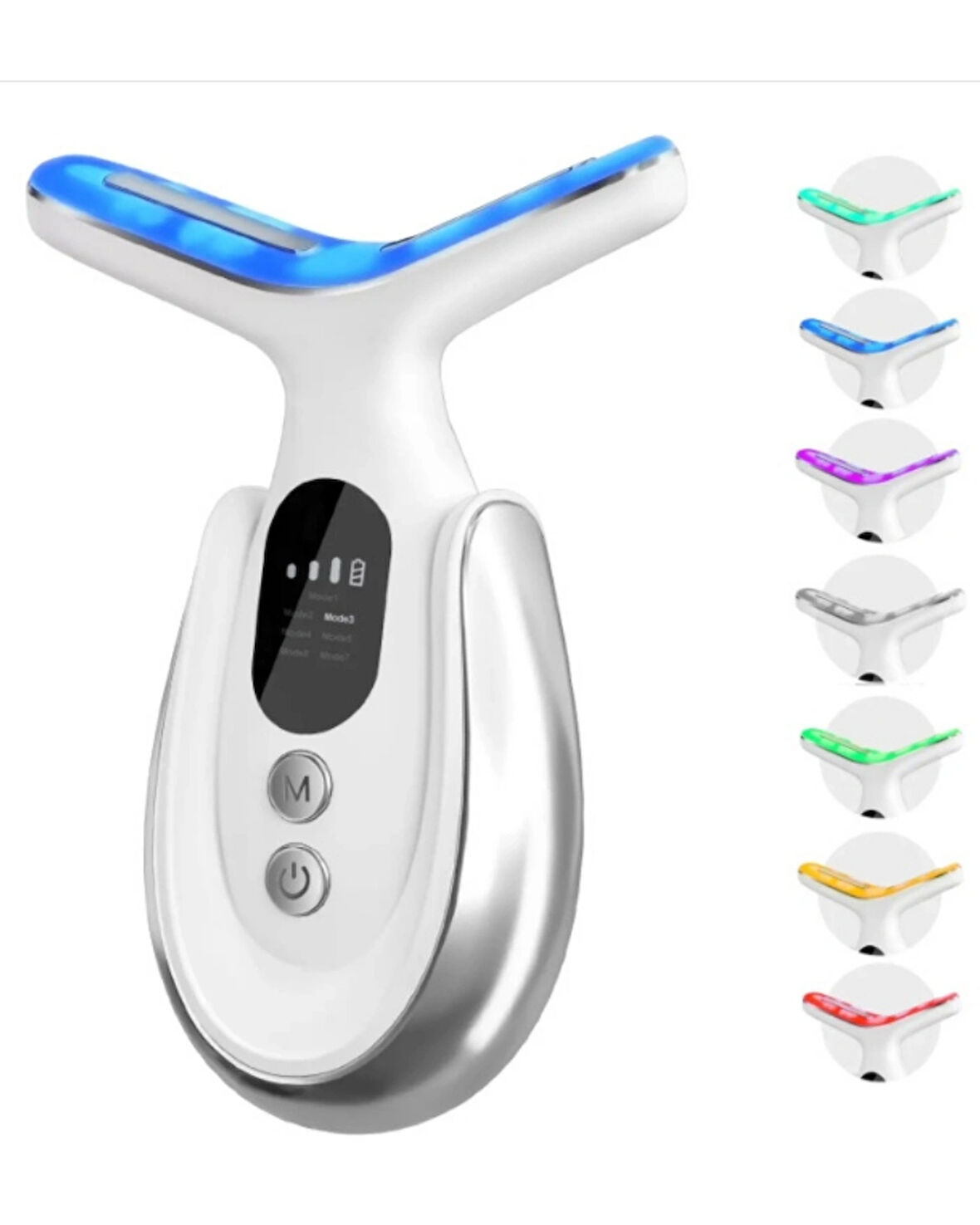 7 Renk LED Işıklı Cilt Bakım Cihazı – Yüz Sıkılaştırıcı 