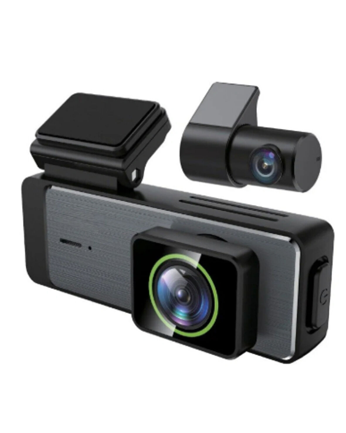 4K Ultra HD Araç Kamerası WiFi GPS Gece Görüşlü Çift Kameralı