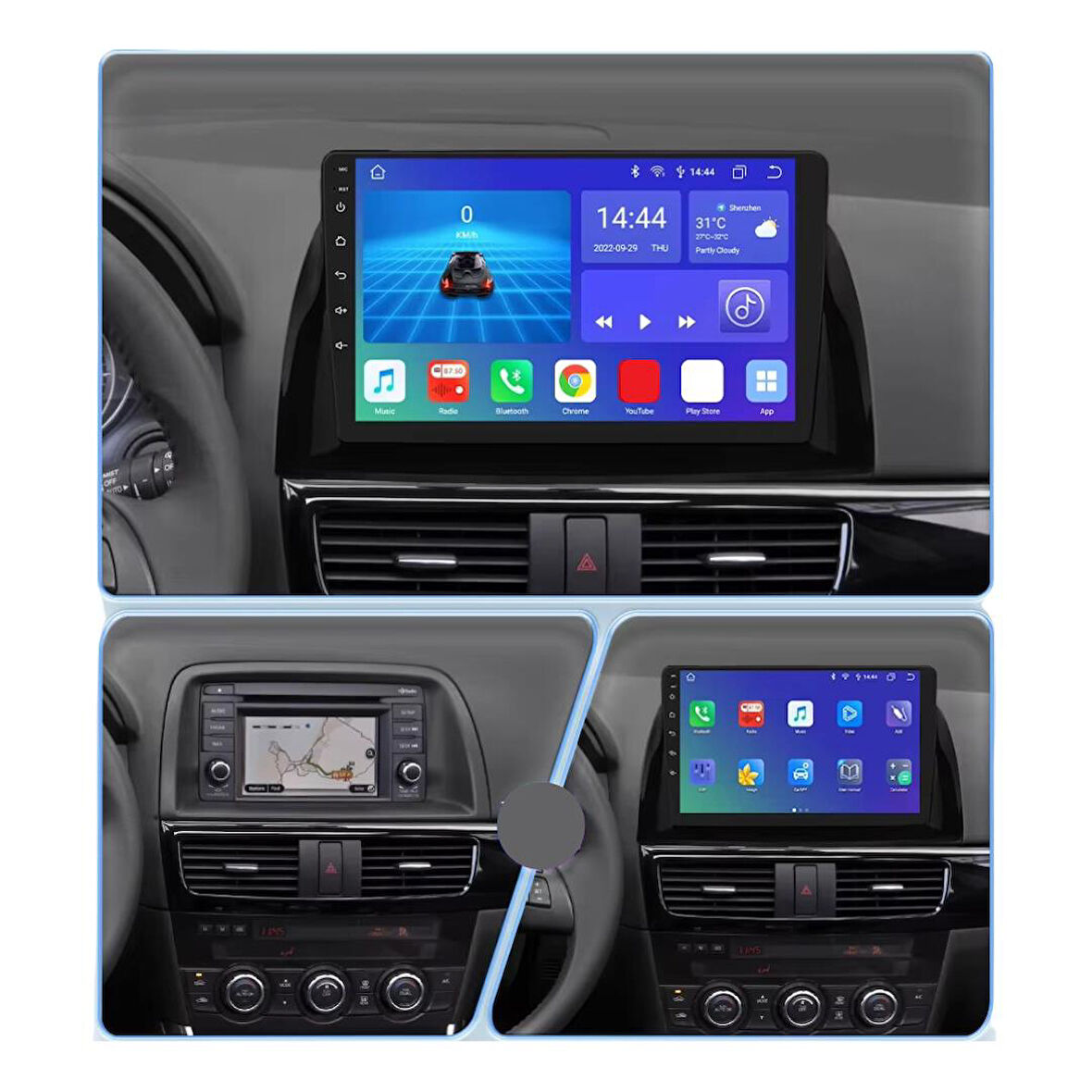 Mazda 6 Android Multimedya Sistemi 6-128 Myway(2013-2015)