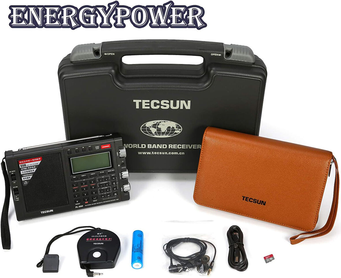 Tecsun PL-990 Dijital Dünya Radyosu