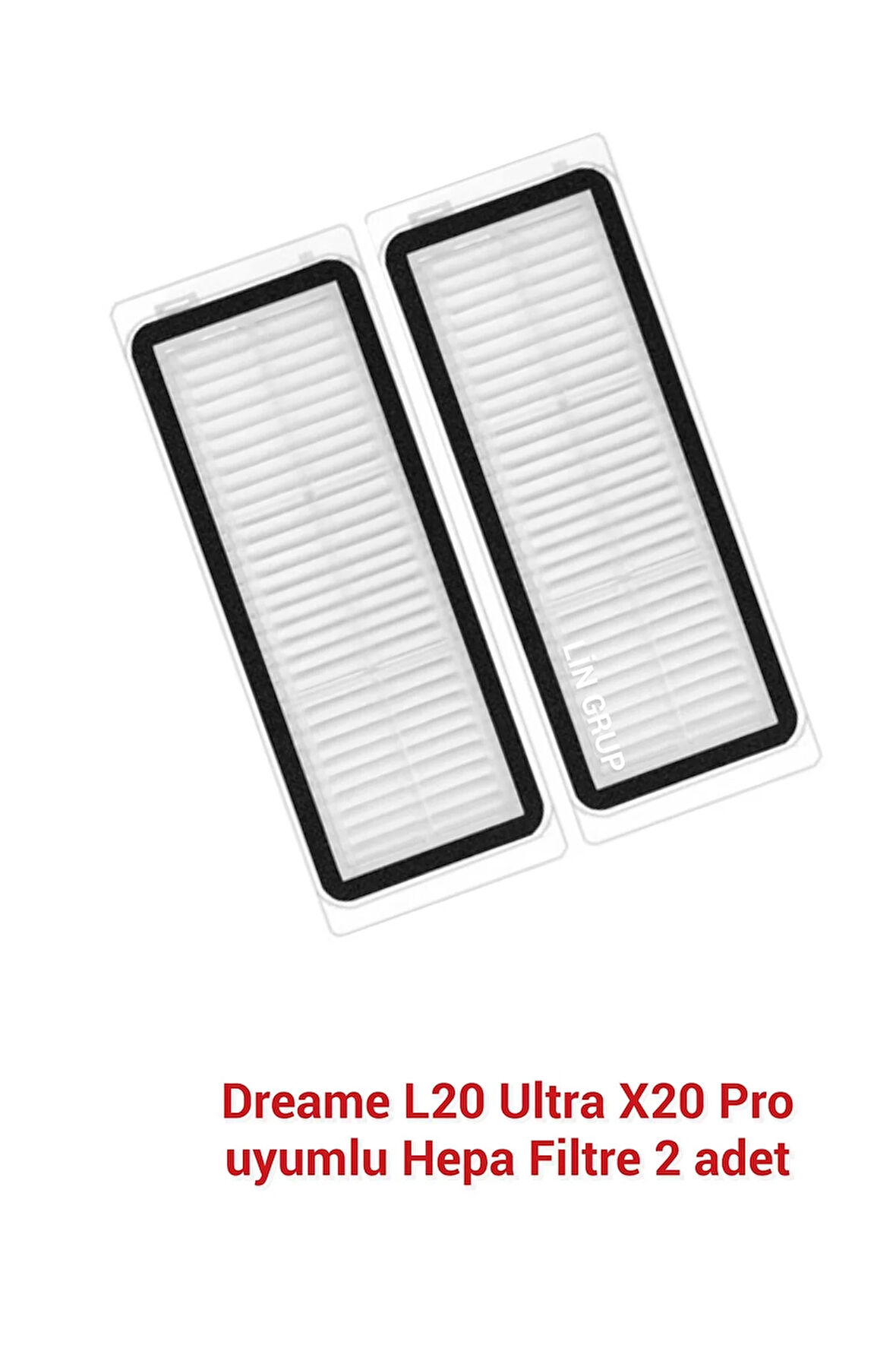 Dreame L20 Ultra X20 Pro uyumlu 2 adet hepa filtre