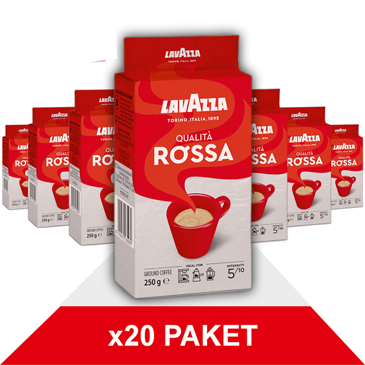 Qualità Rossa Filtre Kahve (250gr) x20