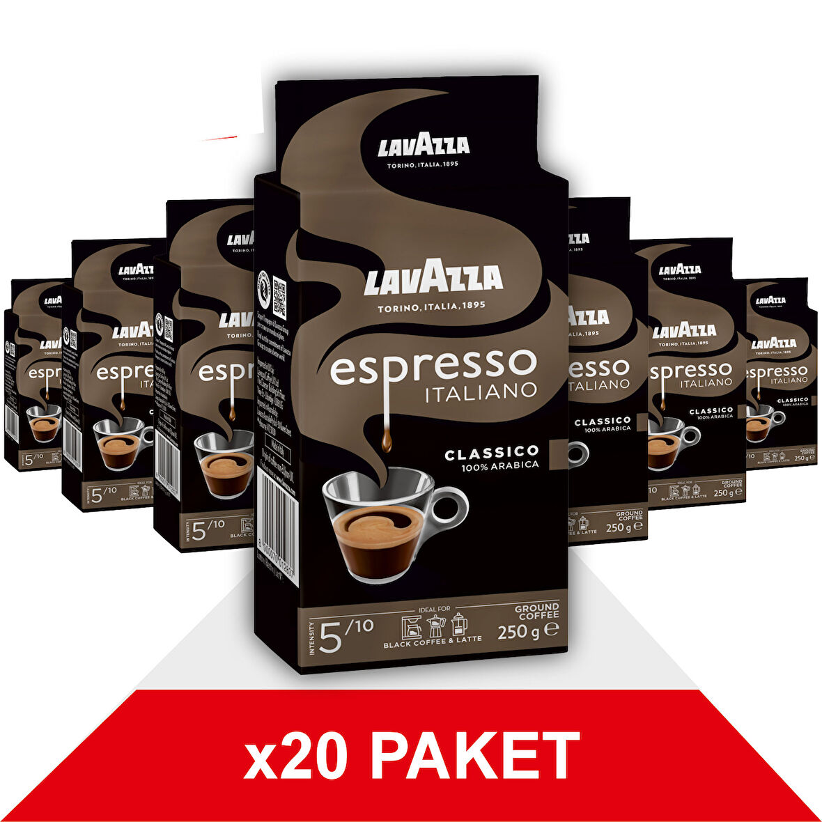 Espresso Classico Italiano Filtre Kahve (250gr) x20