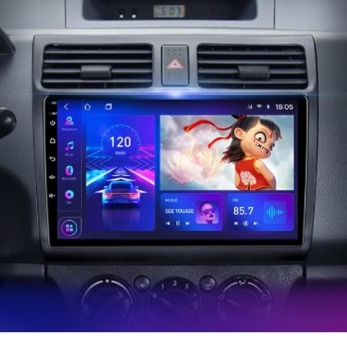 Suzuki Swift Android Multimedya Sistemi 4-32 Blueway (2006-2010)