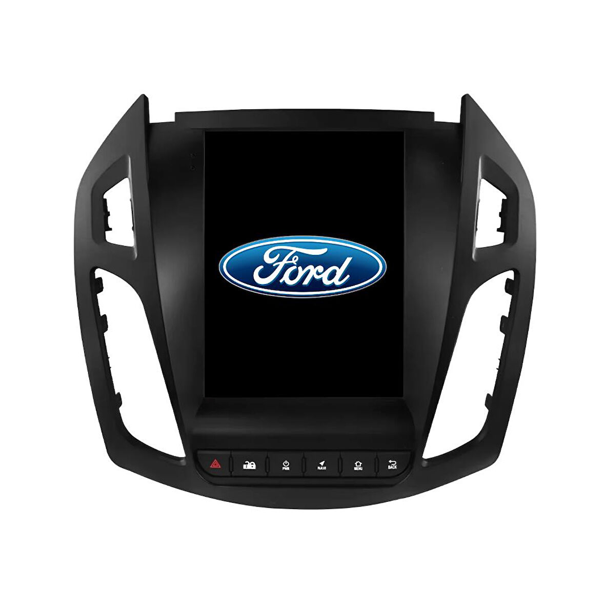Ford Connect (Siyah Çerçeveli) 2K Görüntü Kaliteli Tesla 9.7 Inch Multimedya Sistemi 4+64 Myway (2013-2016)