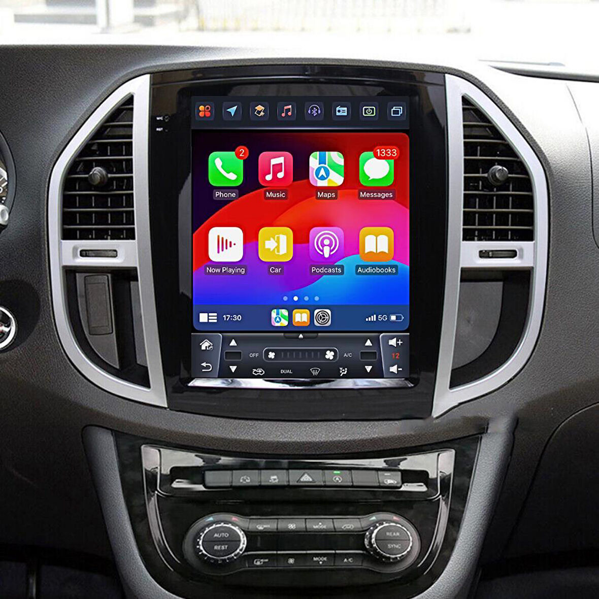 Mercedes Vito 2K Görüntü Kaliteli Tesla 9.7 Inch Multimedya Sistemi 8+256 Myway (2016-2018)