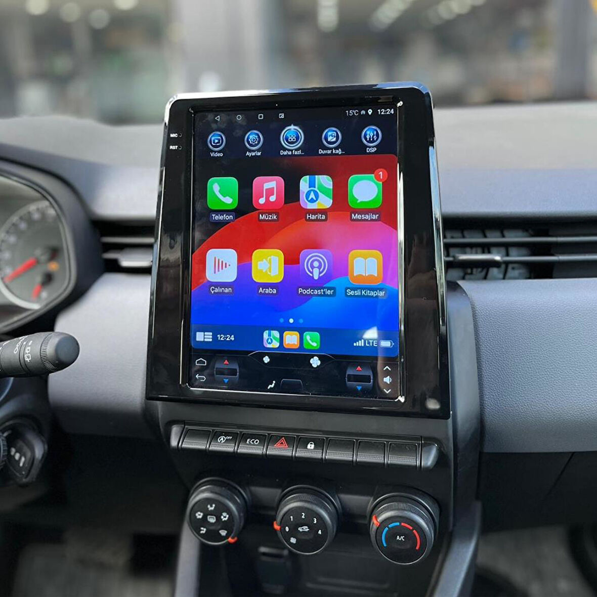 Renault Clio 5 2K Görüntü Kaliteli Tesla 9.7 Inch Multimedya Sistemi 8+256 Myway (2020-2025)