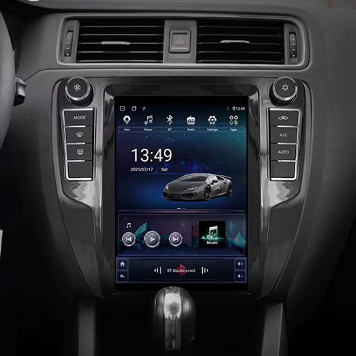 Volkswagen Jetta 2K Görüntü Kaliteli Tesla 9.7 Inch Multimedya Sistemi 8+256 Myway (2011-2018)