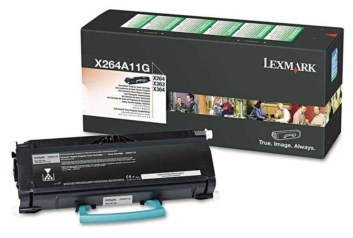 Lexmark X264A11G Siyah Orjinal Toner