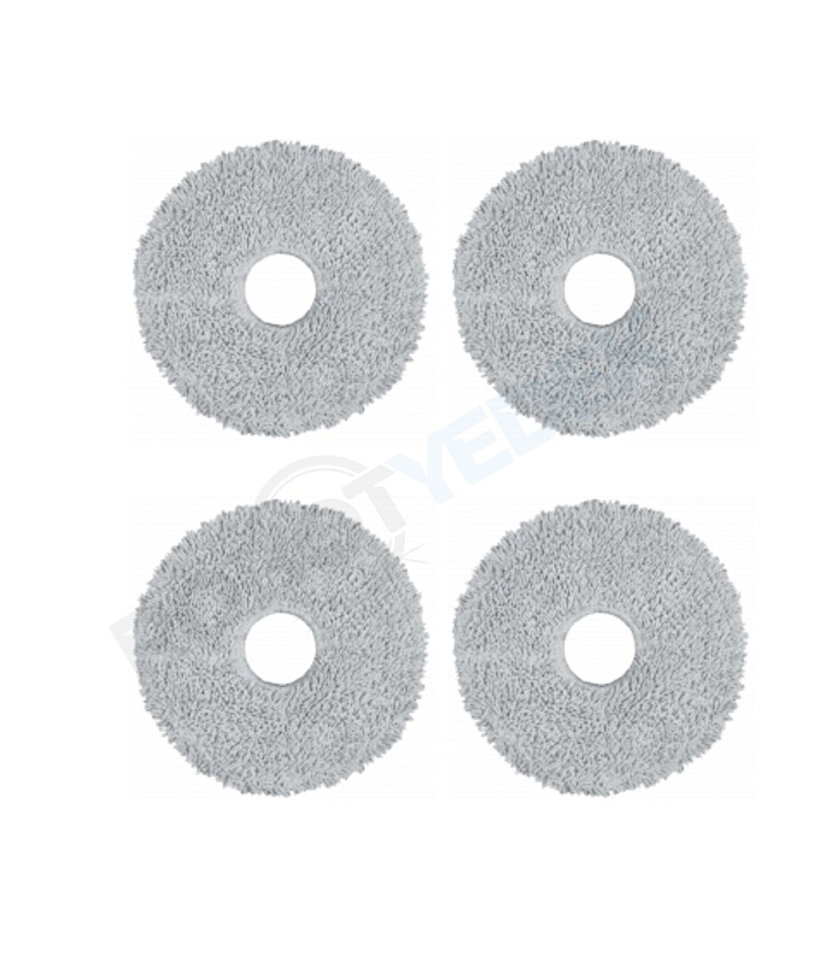 Dreame X40 Ultra L40 Ultra Uyumlu Mikrofiber Mop Bez 4 Adet 