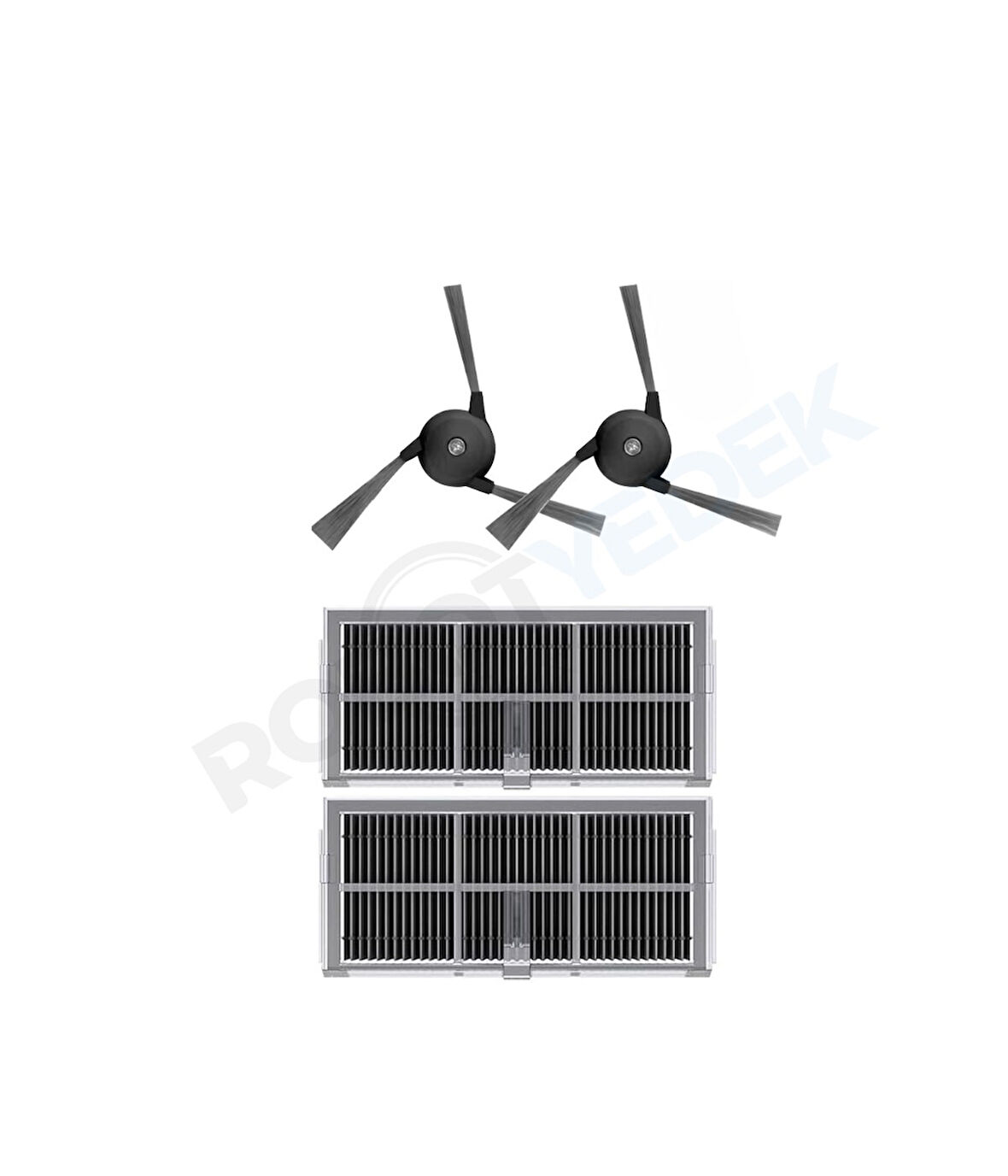 Dreame X40 Ultra L40 Ultra Uyumlu Hepa Filtre ve Yan Fırça-4 Parça
