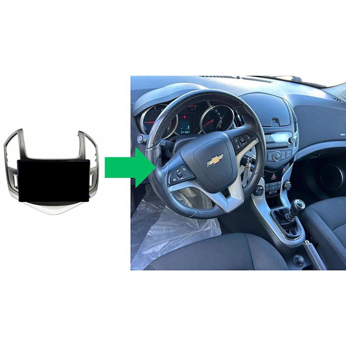 Chevrolet Cruze Android Multimedya Sistemi 2-32 For-X (2013-2015)