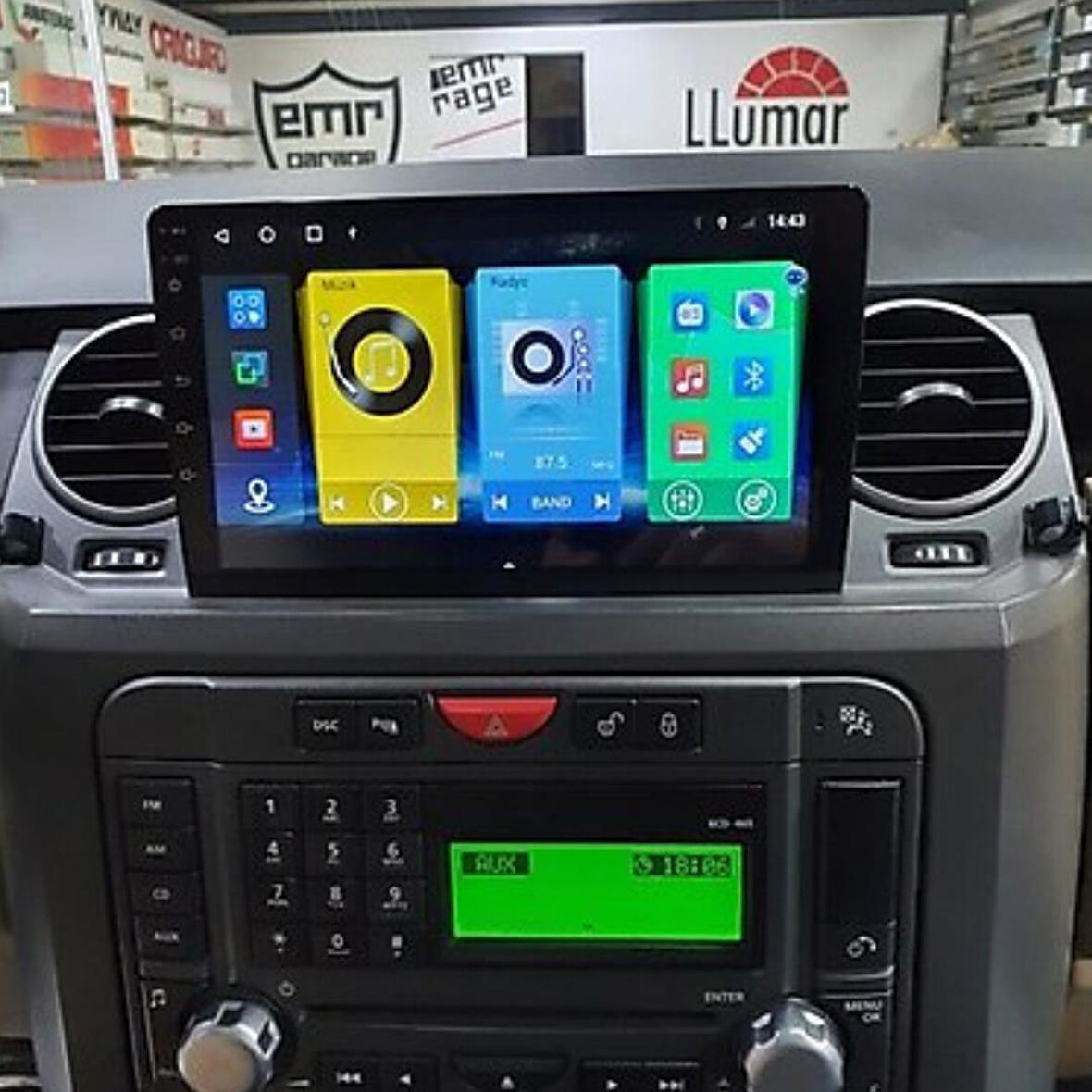 Land Rover Range Rover Discovery Android Multimedya Sistemi 2-32 For-X (2004-2005)