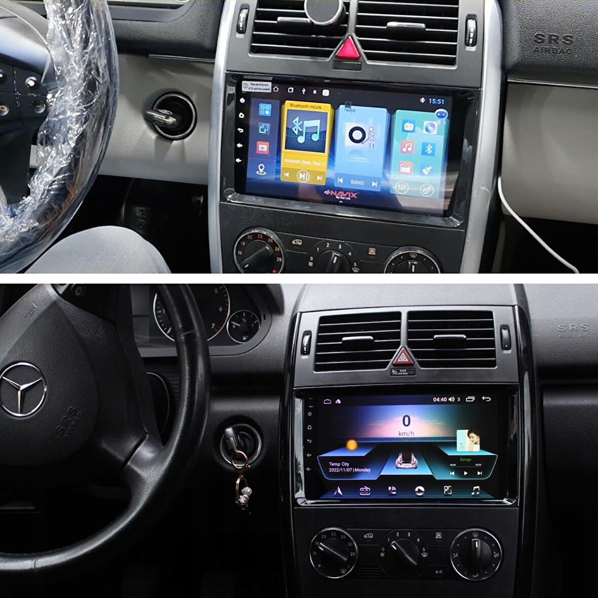 Mercedes B200 Android Multimedya Sistemi 2-32 For-X (2005-2011)