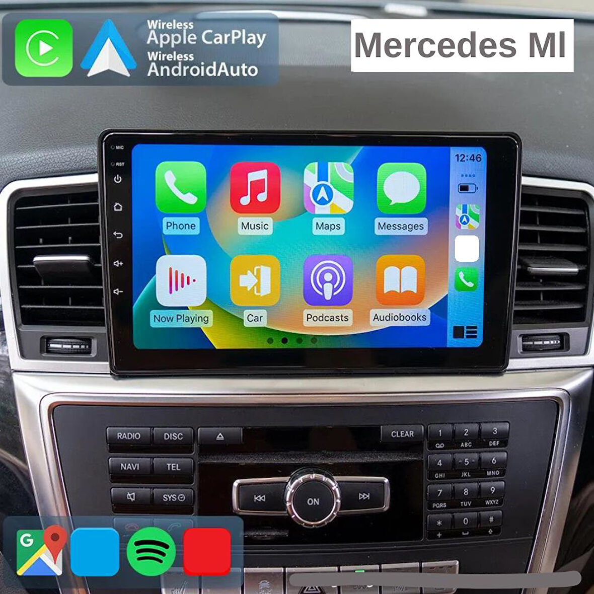 Mercedes Ml Android Multimedya Sistemi 2-32 For-X (2012-2015)