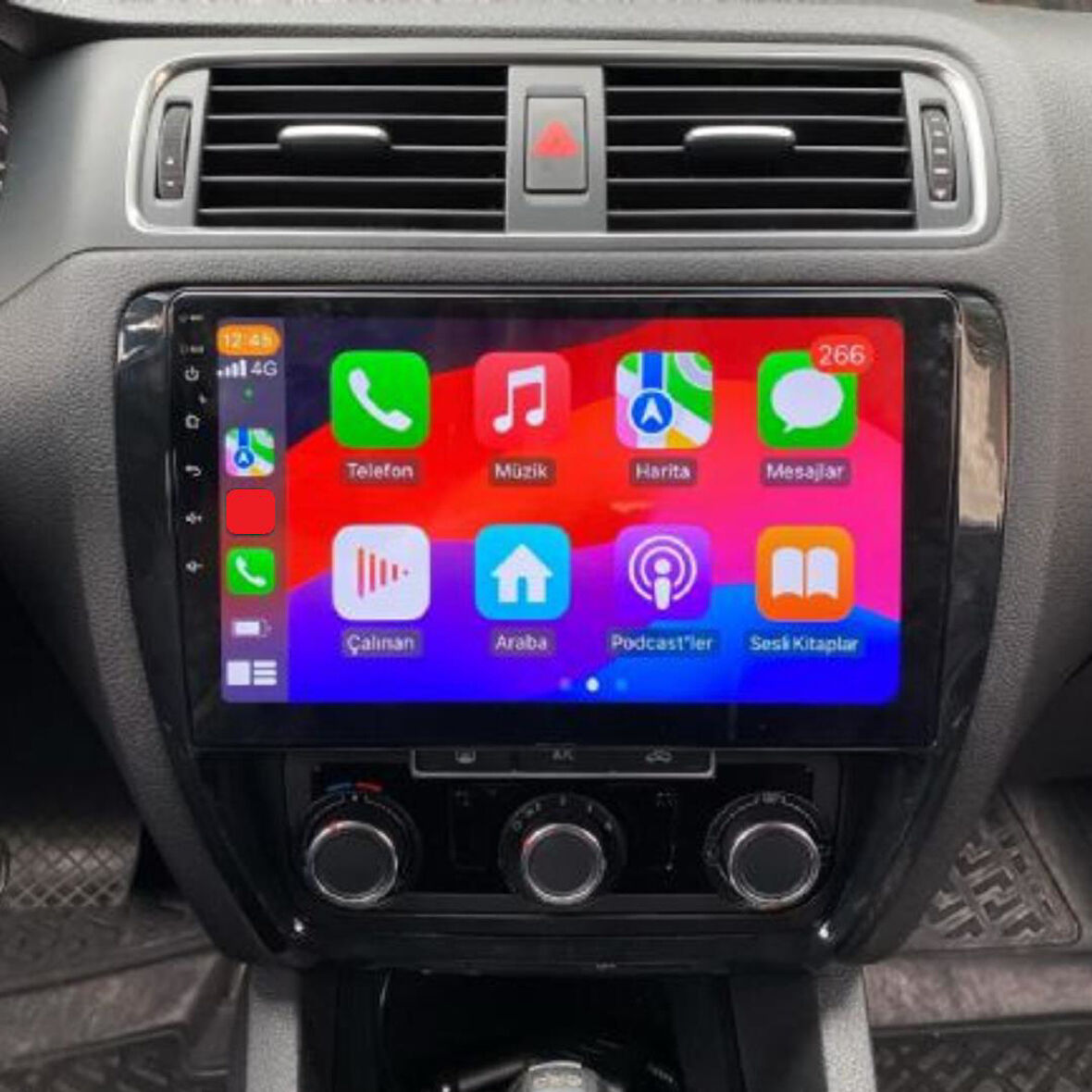 Volkswagen Jetta Android Multimedya Sistemi 2-32 For-X(2012-2018)