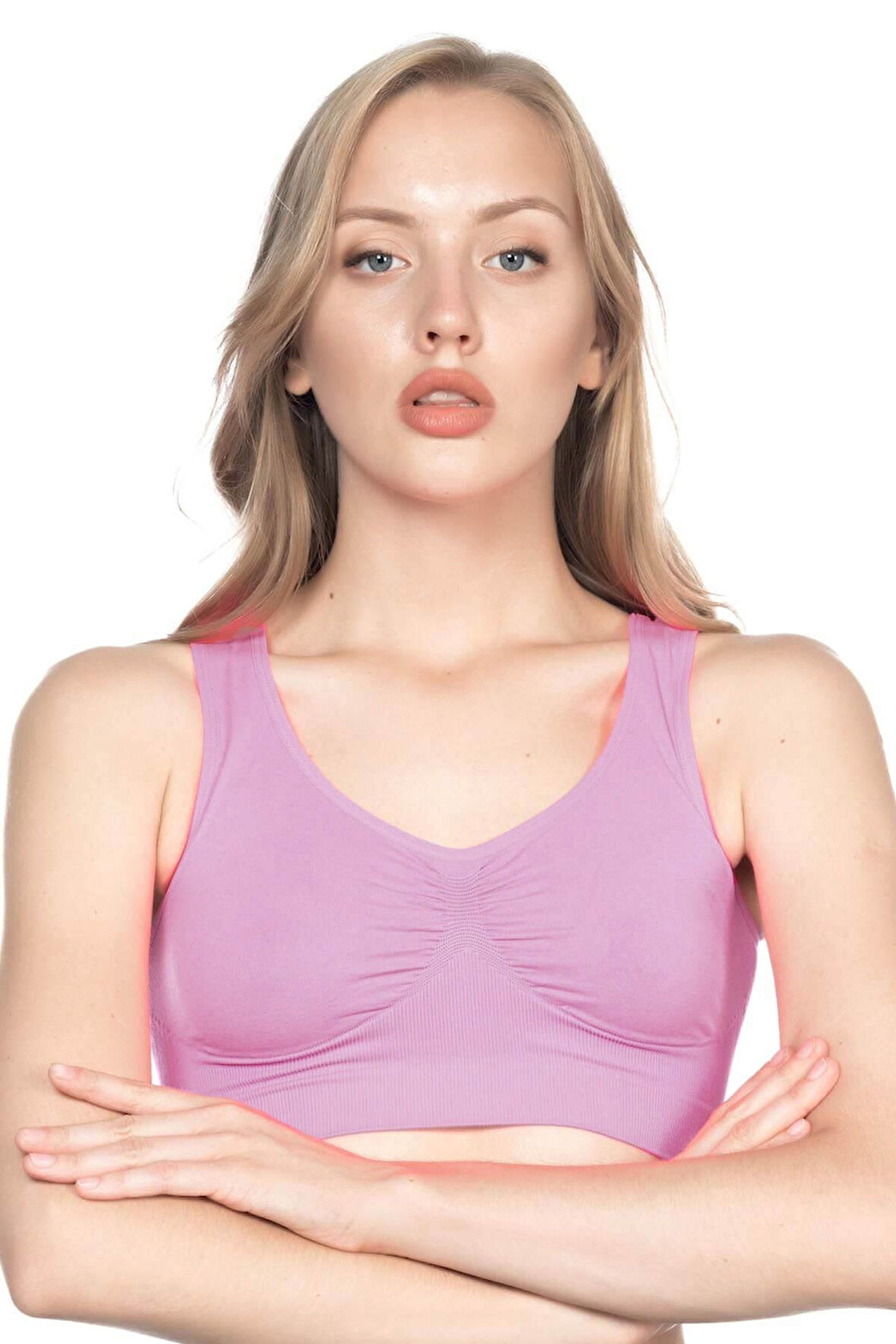 Fuşya Mı Emay 4001 Soft Sporcu Büstiyer