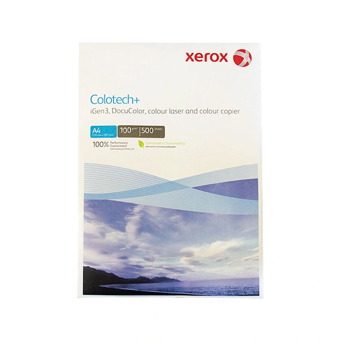 Xerox Colotech A4 Fotokopi Kağıdı 100gr 4 Paket (2000 Yaprak) (1 Koli)