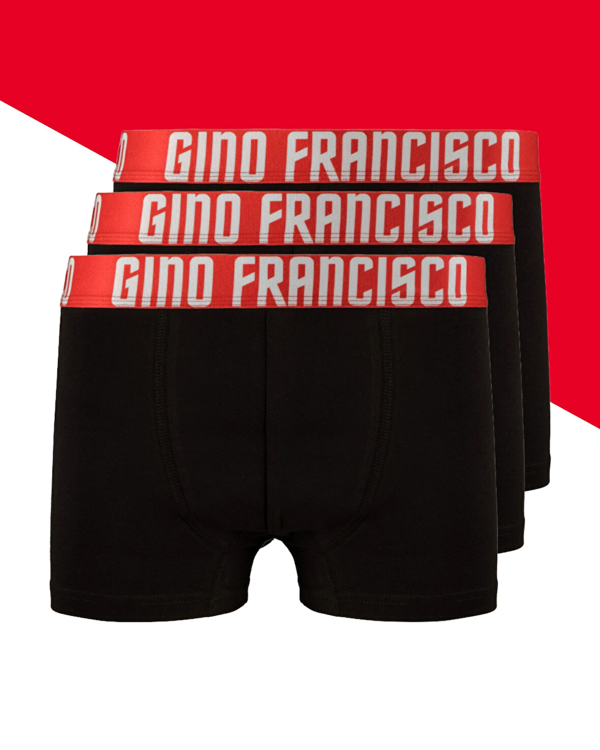 KIRMIZI Premium Kutulu 3'lü Erkek Boxer