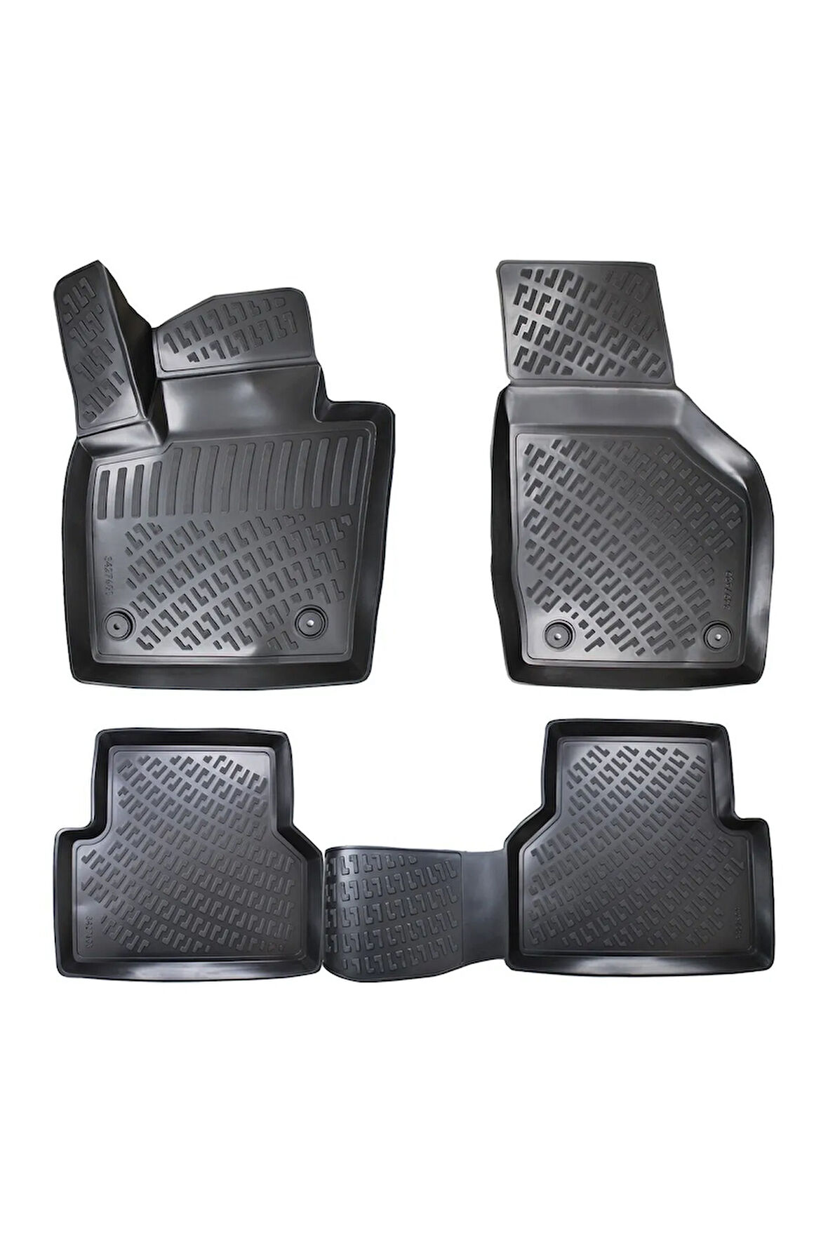 Audi Q3 2018 eski kasa Araca Özel Tasarım 3D Havuzlu Paspas