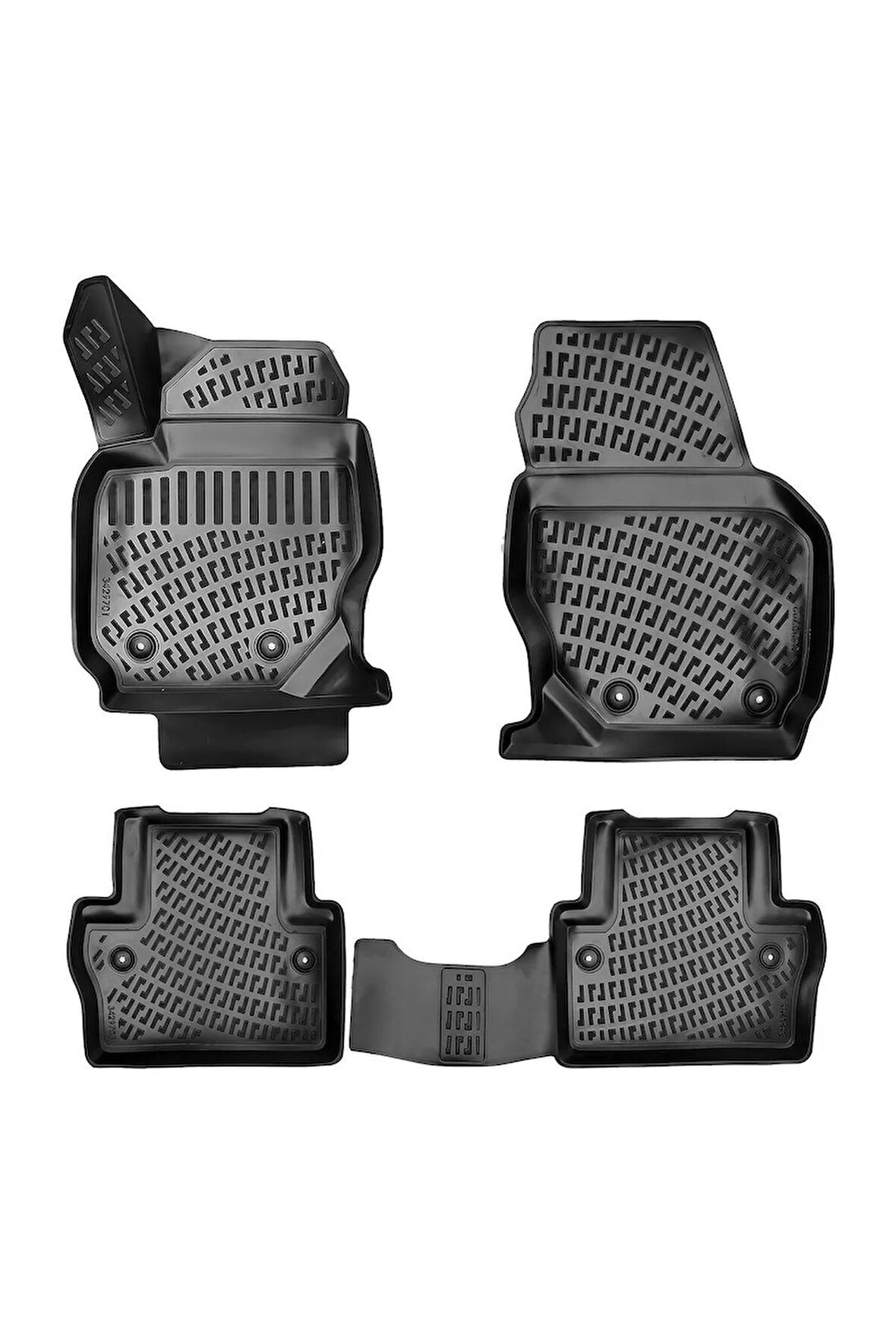 Volvo S80 2011 Araca Özel Tasarım 3D Havuzlu Paspas