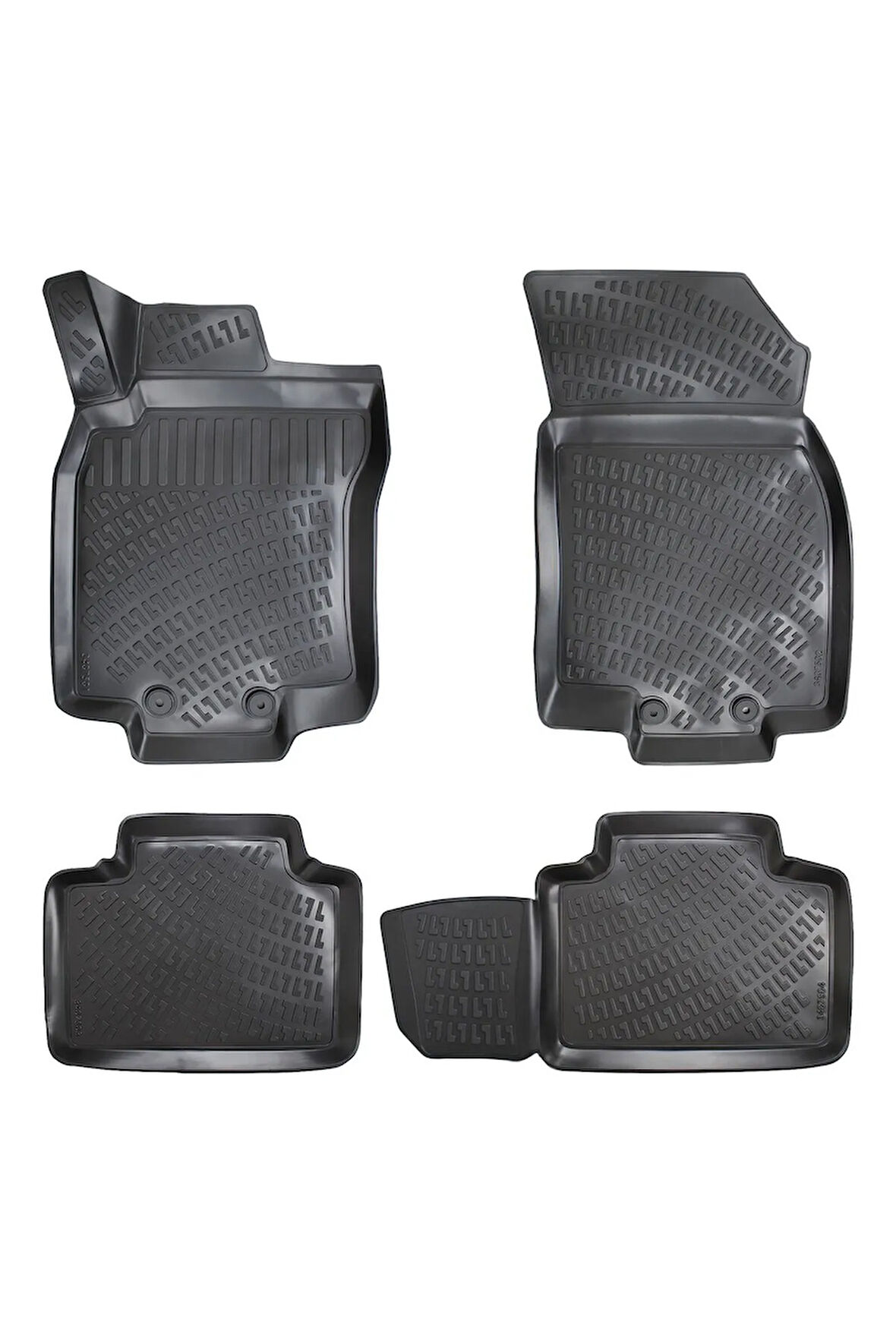 Renault Koleos 2018 Araca Özel Tasarım 3D Havuzlu Paspas