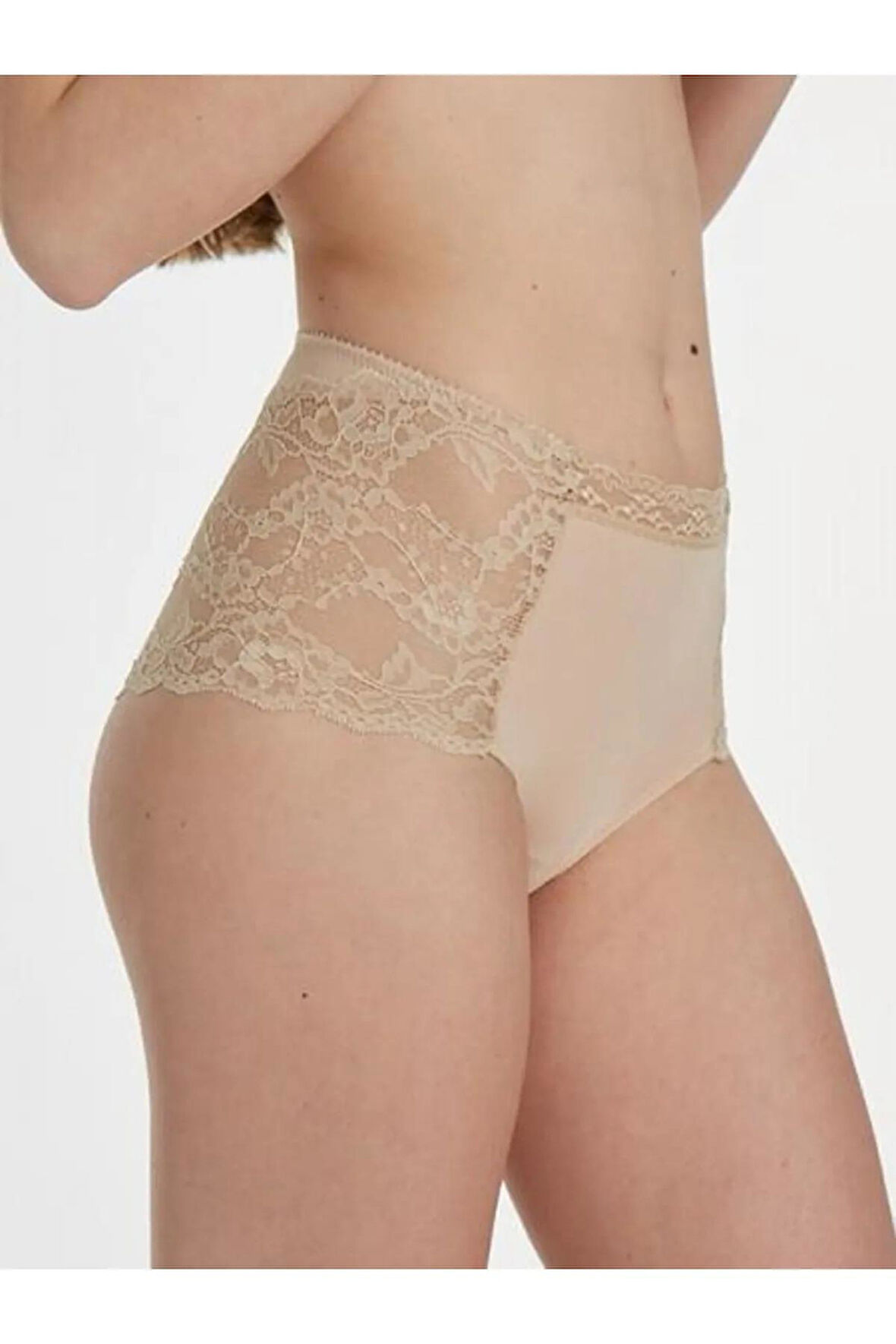 X LADY 941 YÜKSEK BEL DANTEL KÜLOT