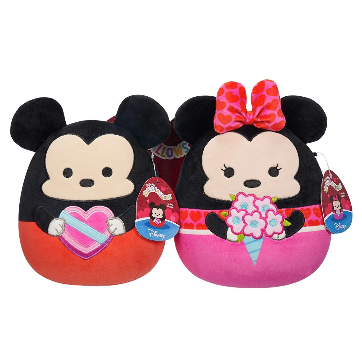 Squishmallows Mickey ve Minnie 2'li 20 cm