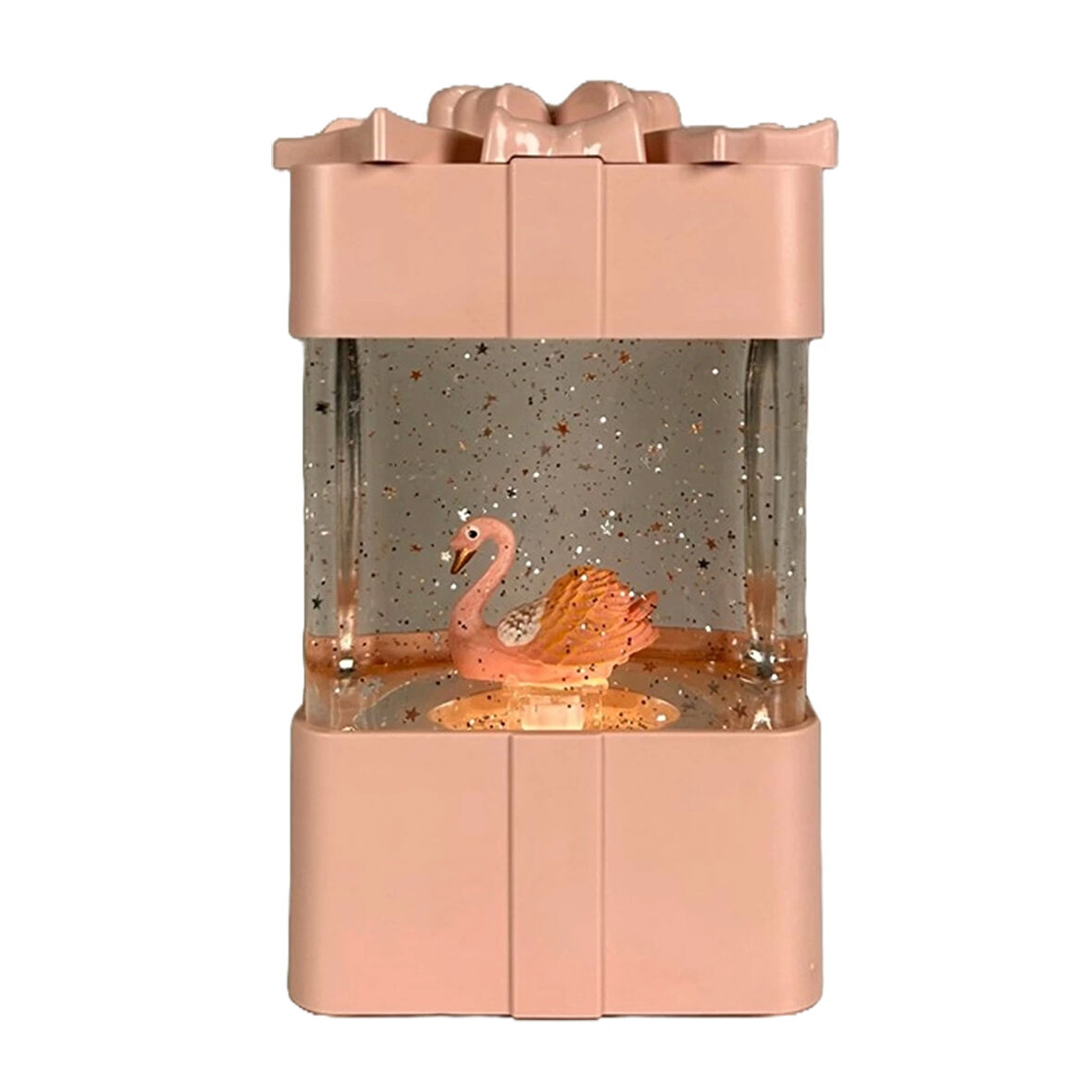 Plastik Kare 2025 Yılbaşı Yeni Yıl Hediyelik Kar Küresi LLM-HDY0376