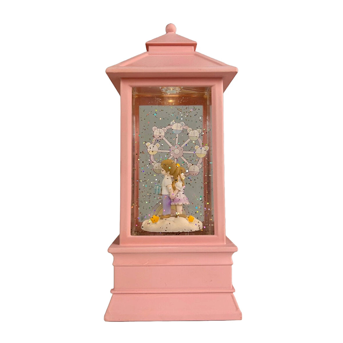 Kar Küresi Yeni Yıl Yılbaşı Hediyelik PLastik Fener Büyük Boy LLM-HDY0109