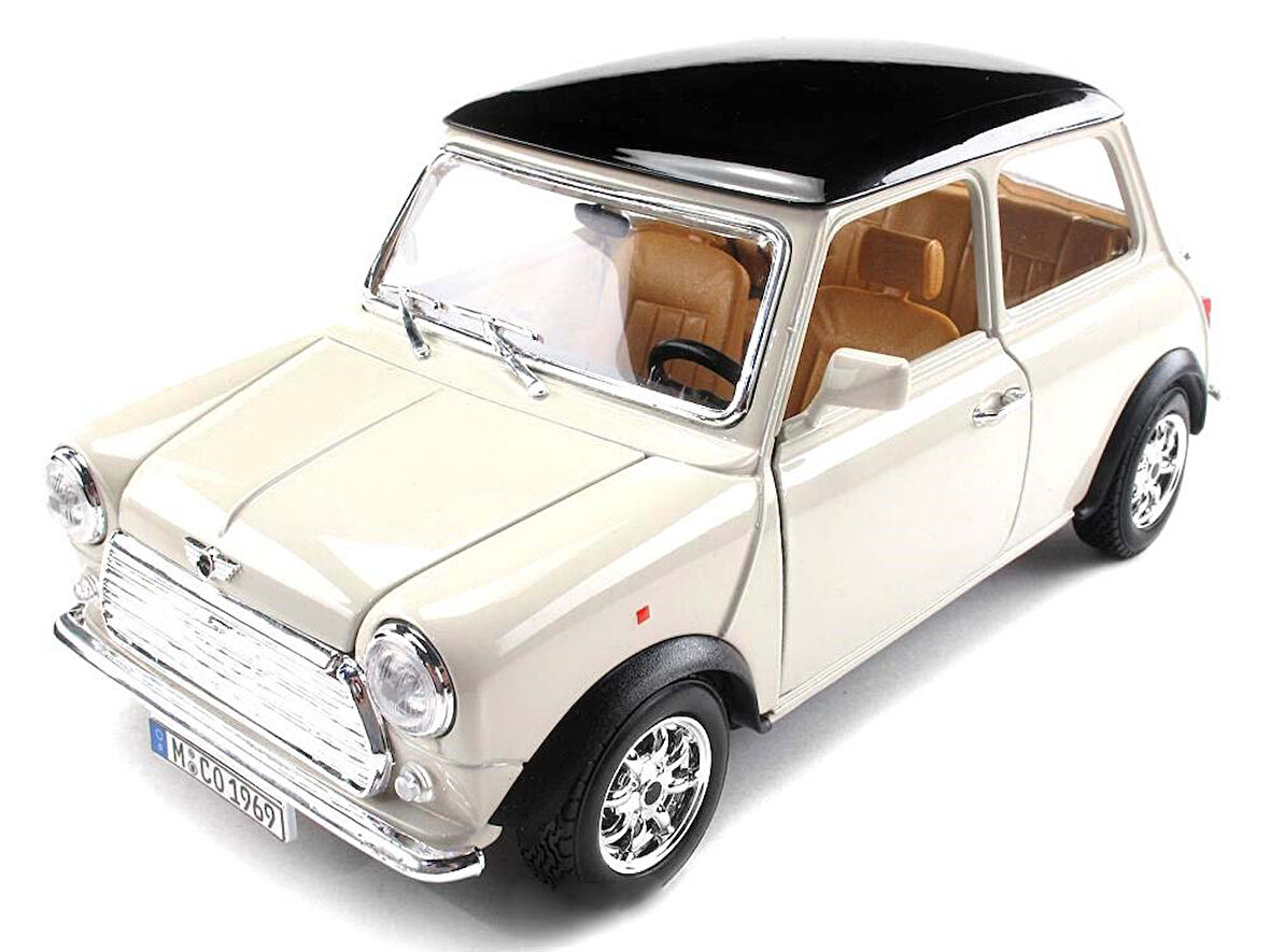 Bburago 1:18 Mini Cooper 1969 Model Araba