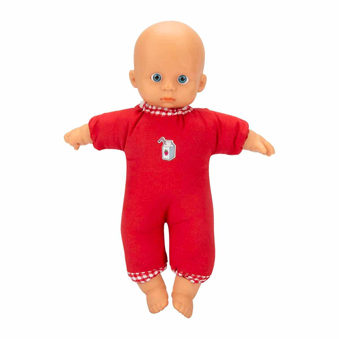 Dolgulu Bez Kel Bebek  20 CM
