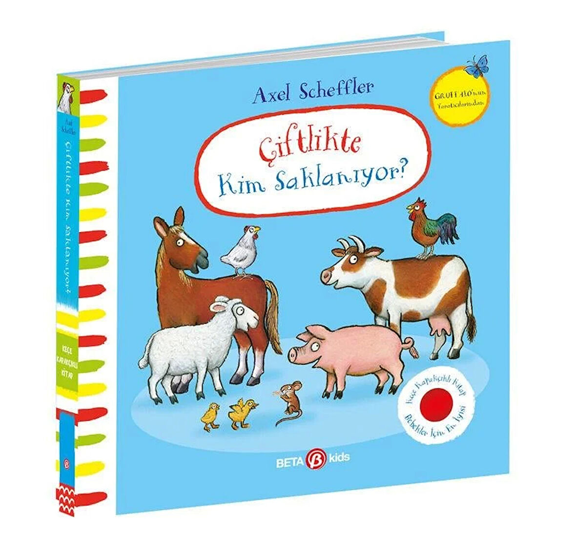 Çiftlikte Kim Saklanıyor? (Keçe Kapaklı kitap)