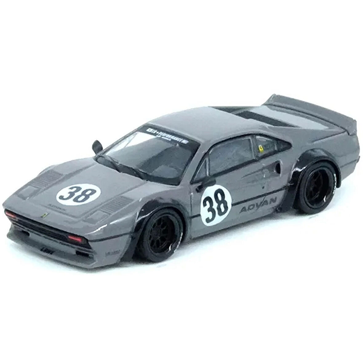 Inno 1/64 LBWK 308 GTB Grey IN64 Grey Model Araba