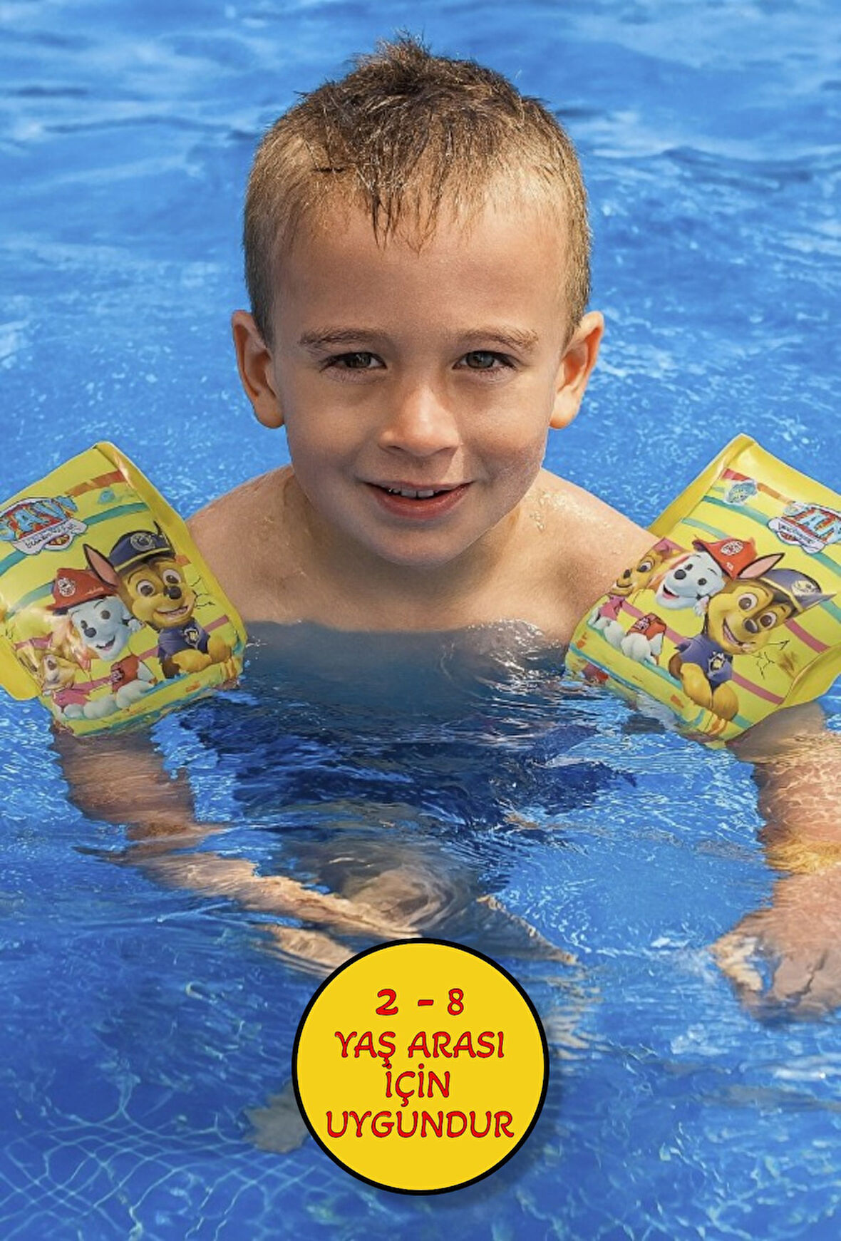 Paw Patrol Figürlü Deniz Havuz Çocuk Yüzücü Şişme Kolluk