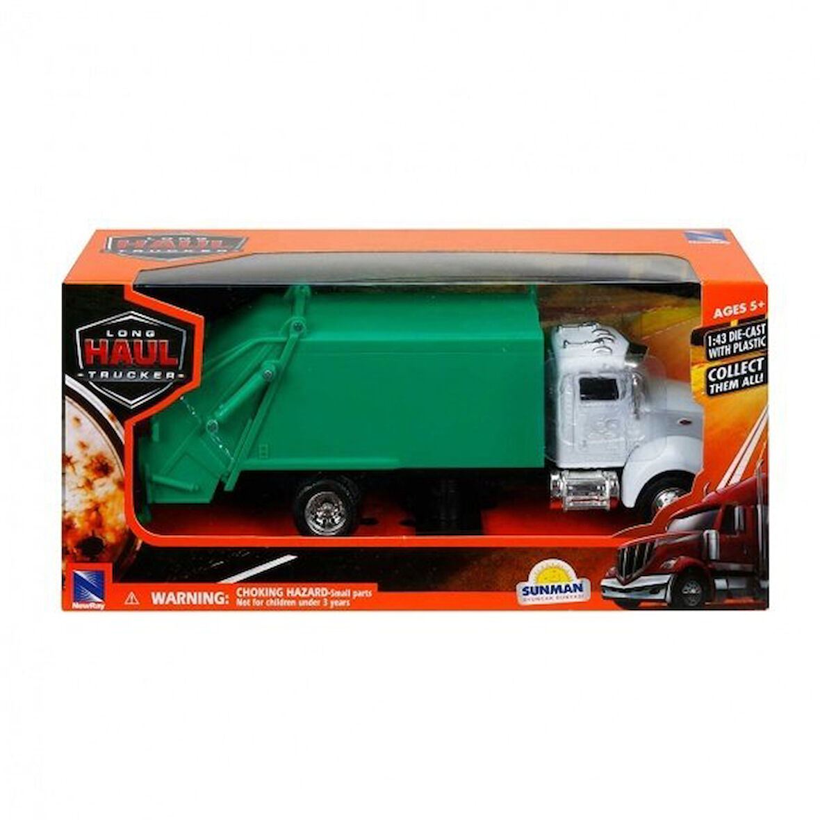 1:43 Long Haul Short Truck Peterbilt 335 Araç - 1 ADET