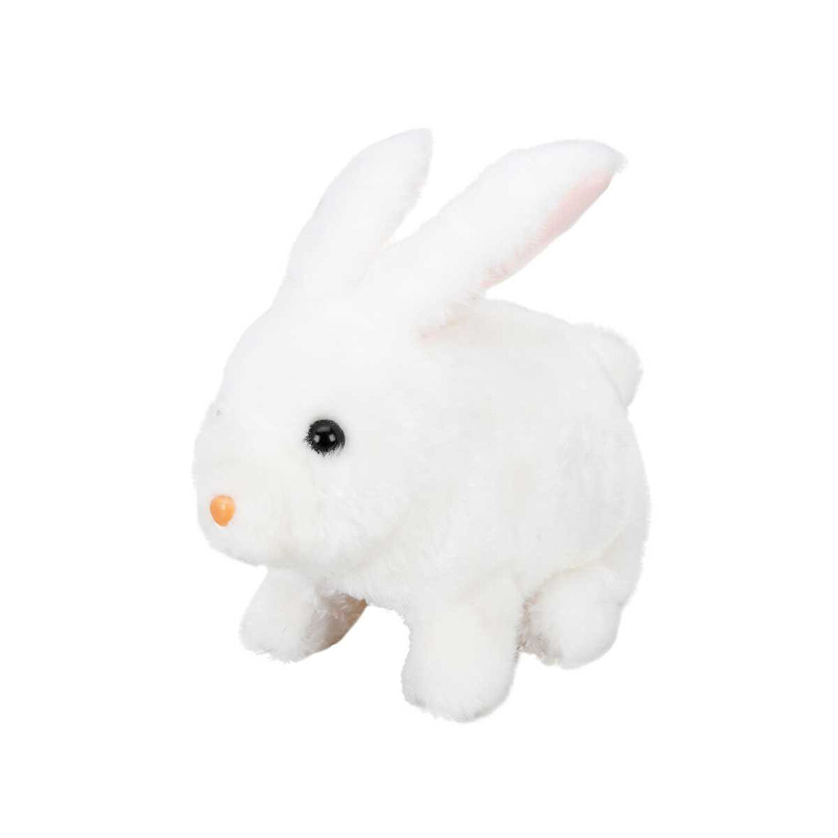 Sevimli Sesli Pilli Peluş Tavşan Robbie - 23 CM