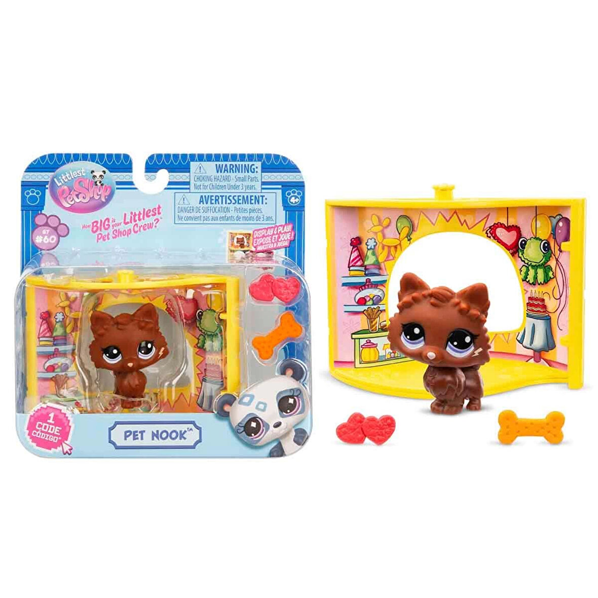 Littlest Pet Shop Miniş ve Temalı Oyun Köşesi - Köpek