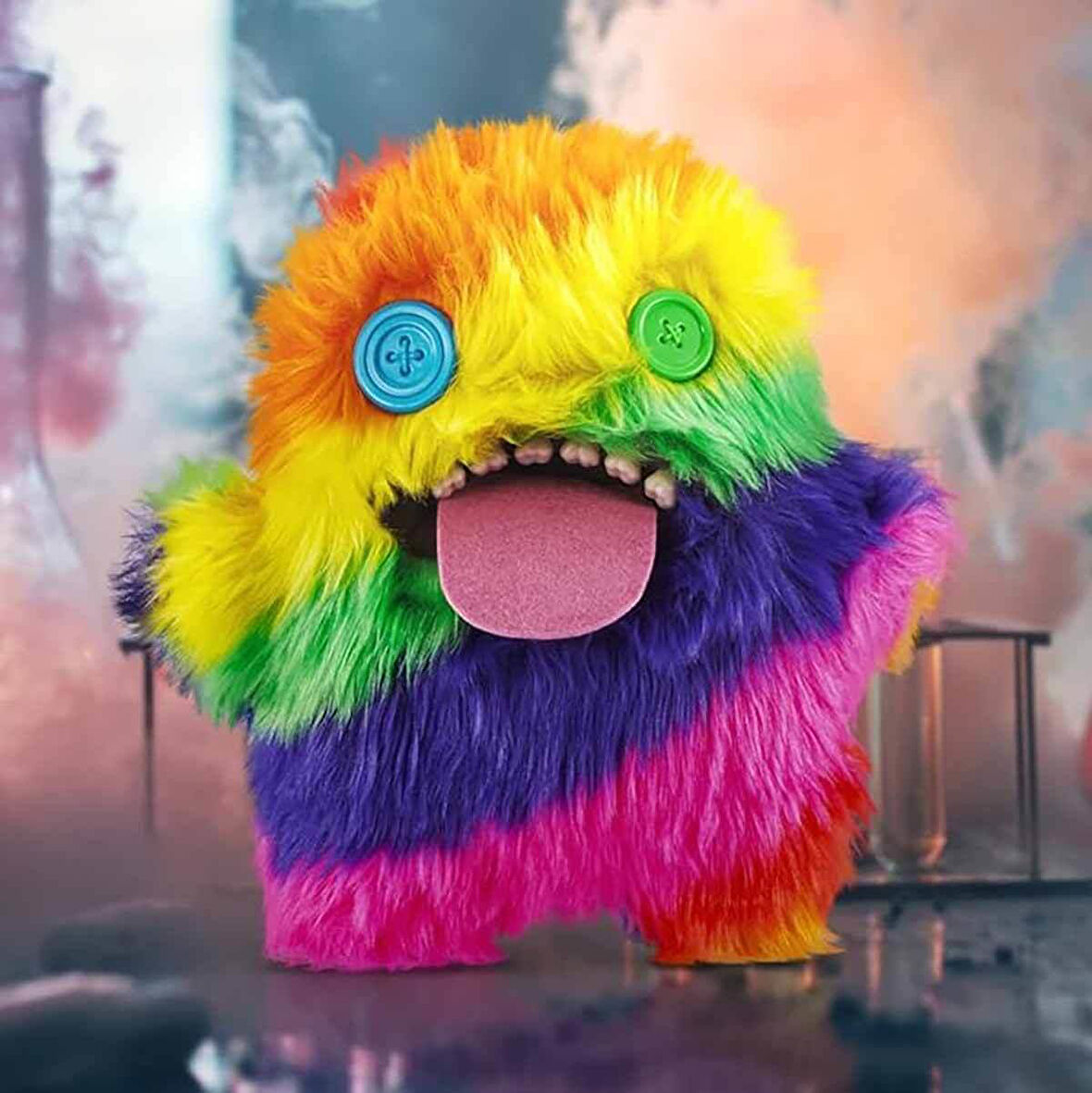 Fuggler Laboratory Misfits Seri 1 Komik Çirkin Canavar Peluş - 23 cm - Oogah Boogah