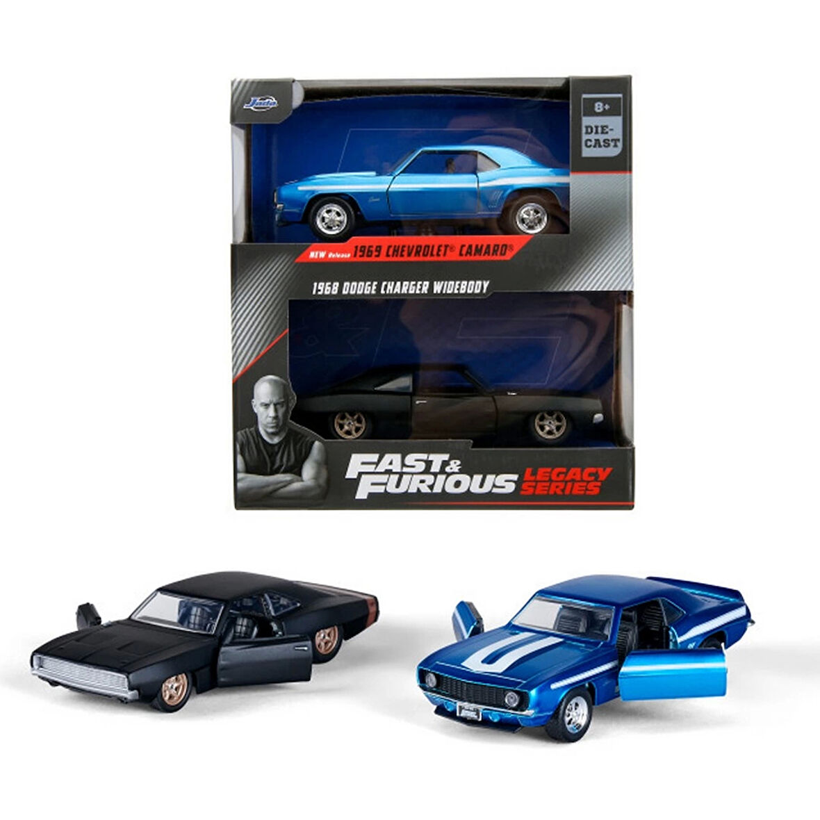 Jada 1/32 F&F Legacy Series Twin Pack W2/0