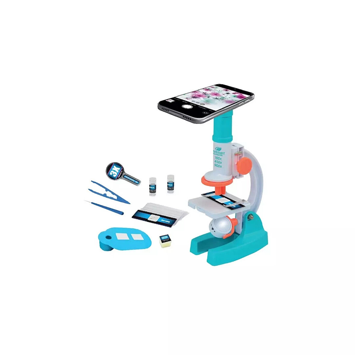 Mikroskop Set 100/450/900X 44 Parça