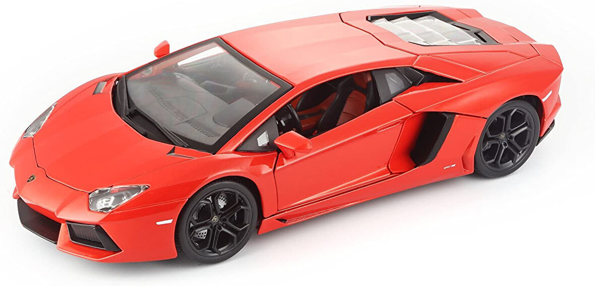 Bburago 1:18 Lamborghini Aventador LP700-4 Turuncu Model Araba