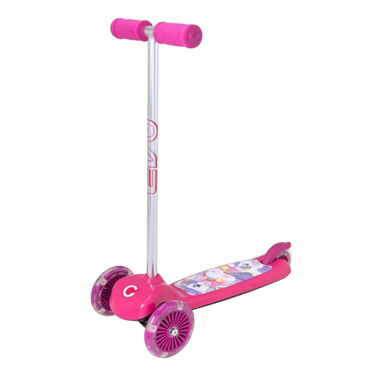 Evo 3 Tekerlekli Unicorn Işıklı Scooter 20 KG