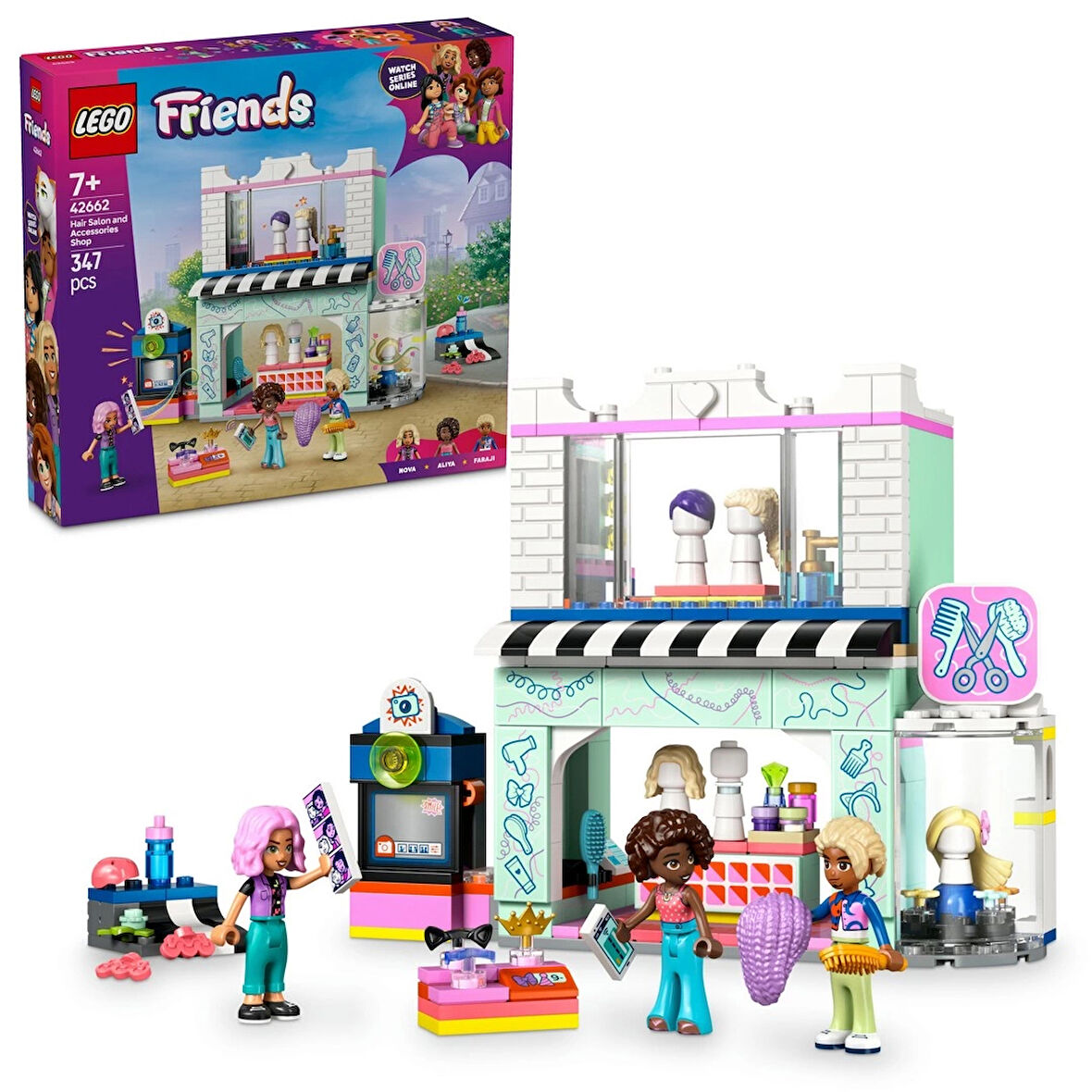 LEGO Friends Kuaför ve Aksesuar Mağazası Yaratıcı Oyun Seti 42662