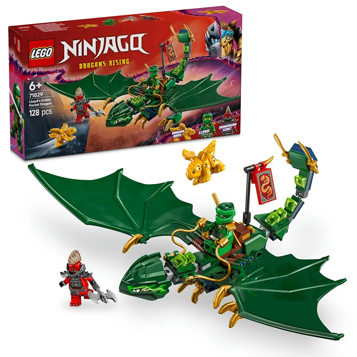 LEGO NINJAGO Lloyd'un Yeşil Orman Ejderhası 71829