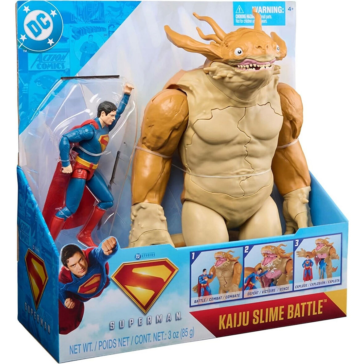 Superman Kaiju Slime 2 li Figür Set