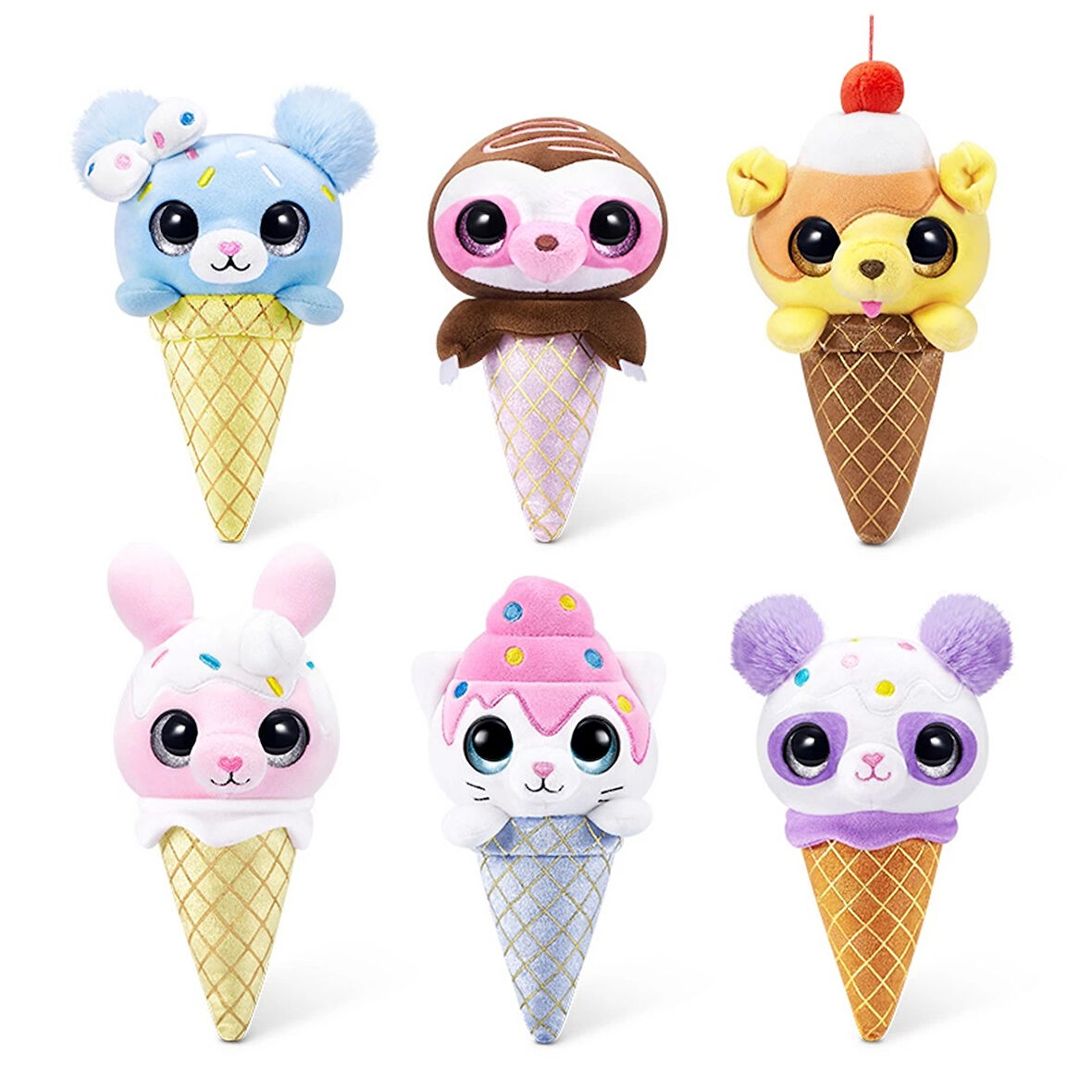 1 ADET Coco Cones Tatlı Peluş Oyuncak Seri 1 - 25 CM