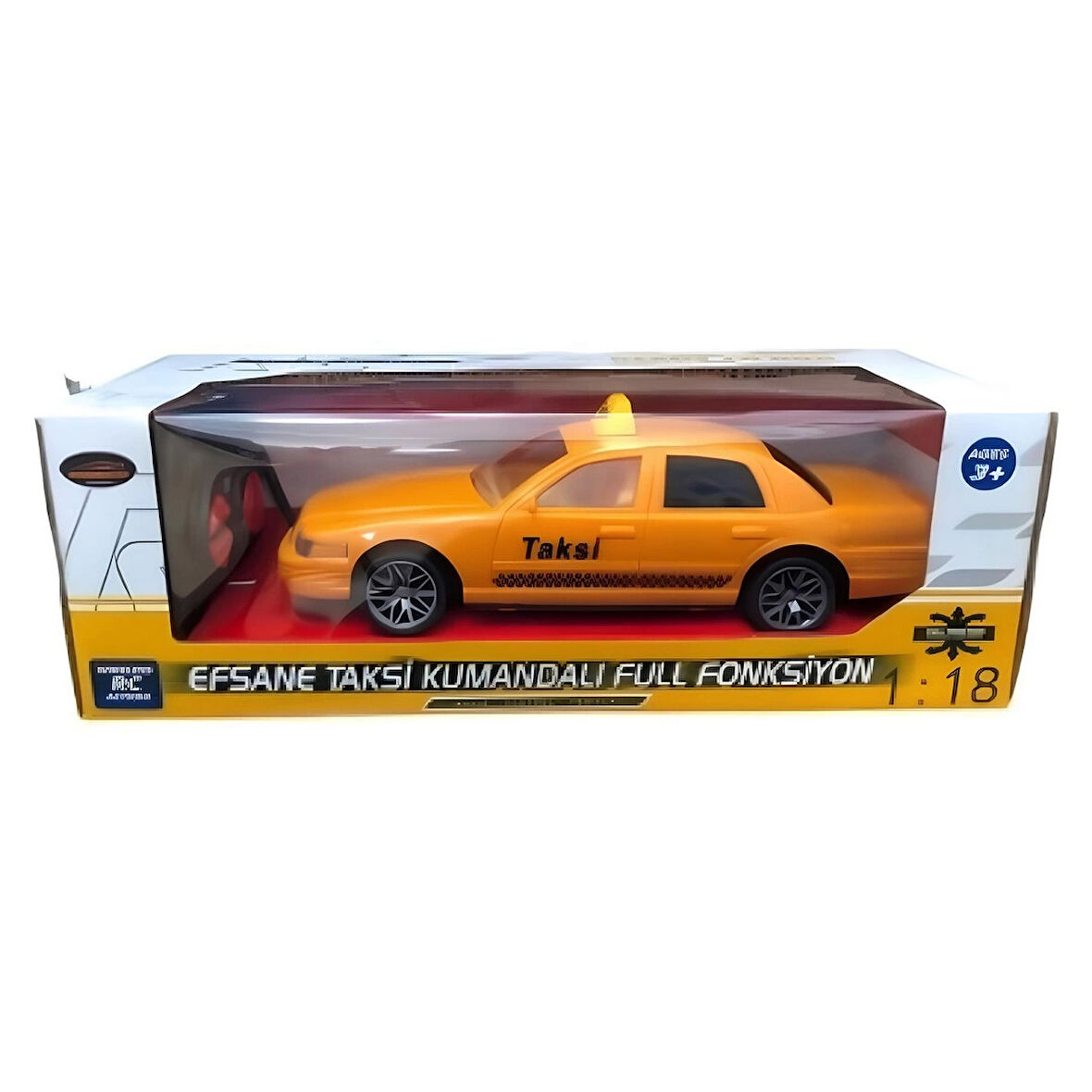 Kutulu Pilli Uzaktan Kumandalı Taksi