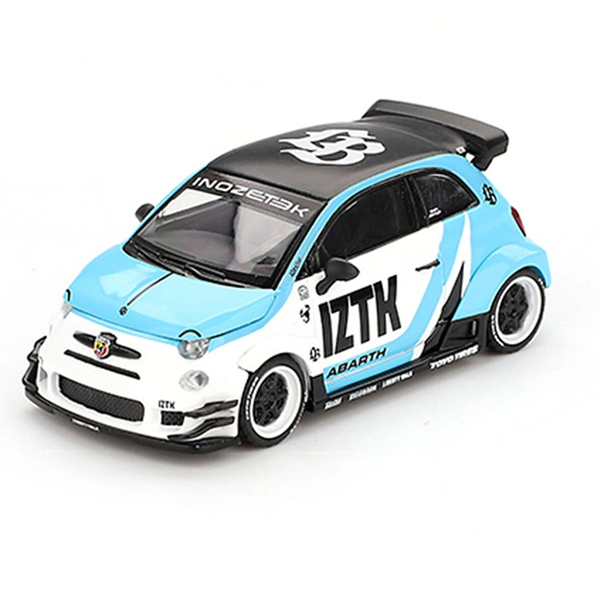 Mini GT 1/64 Abarth 595 LB-WORKS x Abas Works IZTK